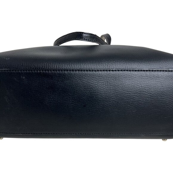 Kate Spade Black Leather Studded Tote Bag - Picture 6 of 8